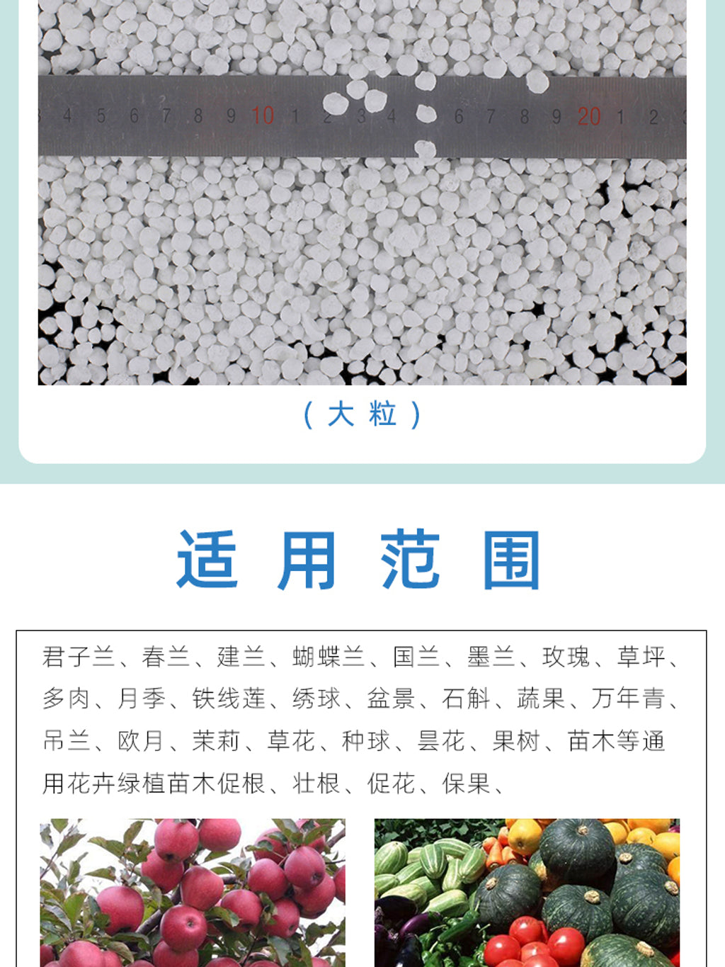 MagAMP Plus K Slow Release Fertilizer (魔肥), 1 LB bag, coarse grade, N-P-K-Mg = 6:40:6:15