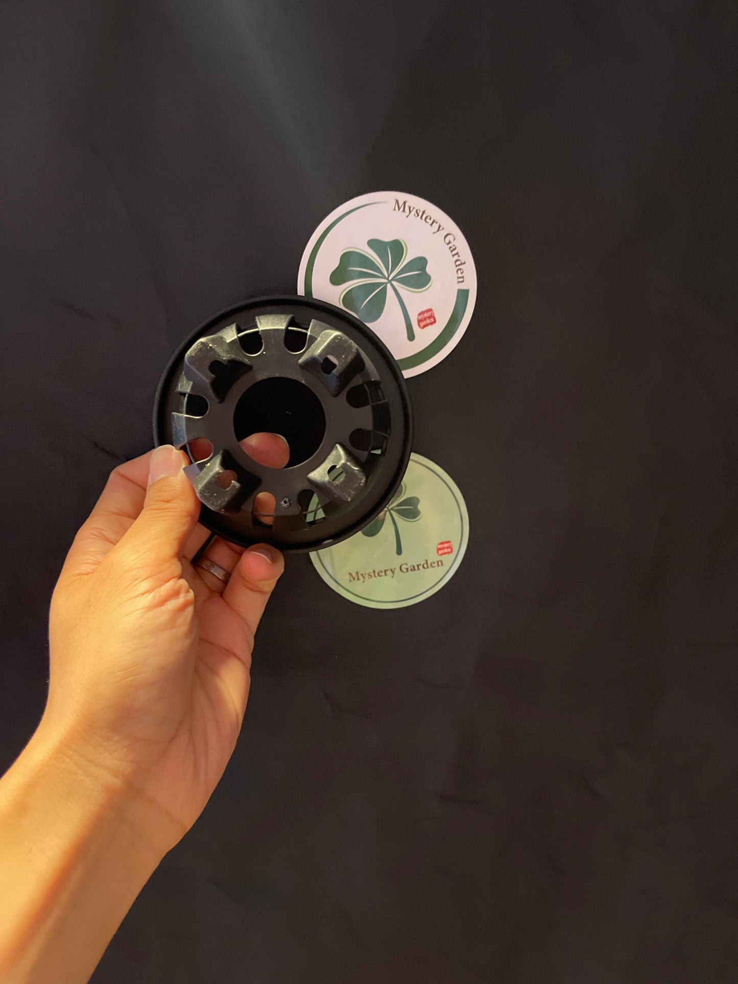 Fukiran pot, 'Neofinetia falcata' pot, orchid plastic pot-(10 pots)