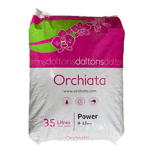 Orchiata Orchid Bark - New Zealand Pinus Radiata, Power Grade (3/8'' - 1/2'') - for Superior Aeration and Longevity, Perfect for Orchids and Cymbidium