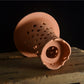 Neofinetia trumpet pots, clay pots with holes on the side, terracotta orchid pot, perfect for Neofinetia falcata/Fukiran/Mini orchids